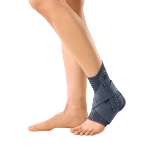 Бандаж голеностопный Medi Levamed active серый (на левую ногу, IV)